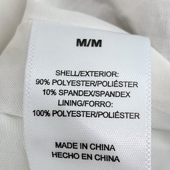 Vince Camuto Women's Poly Stretch Fully Lined Padded Shoulder Blazer - M - Picture 9 of 10